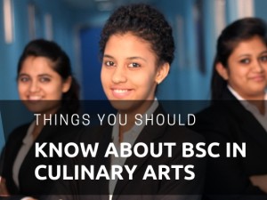 Things You Should Know About BSc in Culinary Arts